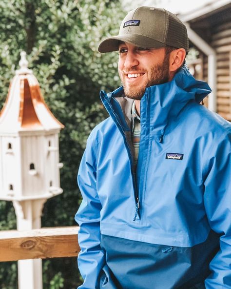 #patagonia #menspatagonia #raincoat #pullover #torrentshell #mensraincoat #rainjacket #rain #rainyday #outfit #forhim #mens #mensapparel #mensstyle #spring #springtime #springstyle #springapparel #aprilshowers #rainoutfit Mens Patagonia Outfit, Patagonia Outfit Mens, Patagonia Rain Jacket, Patagonia Style, Rain Outfit, Patagonia Outfit, Mens Raincoat, Harrison Ford, Opening Soon