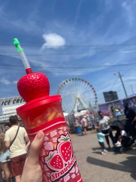 Plant city,Florida Strawberry Festival. Strawberry Festival Plant City, Strawberry Festival Aesthetic, Corinne Michaels, Plant City Florida, Strawberry Theme, Summer Vision, Strawberry Festival, Festival Aesthetic, Fair Photography