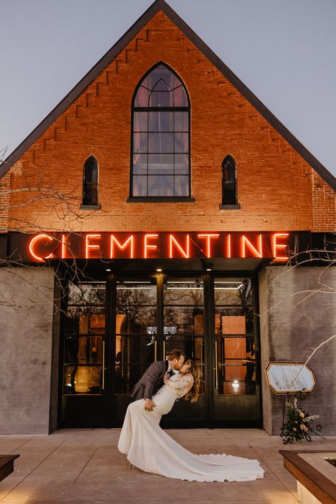 A beautiful Nashville Winter Wedding at Clementine Hall with Danielle and Jon by Tennessee Wedding Photographer, Cayleigh Ely Photography. Get winter wedding decor, winter wedding inspo, winter wedding ideas and more by reading the blog up on my website now! IG @cayleighelyphotography The Clementine Nashville, Clementine Nashville Wedding, Winter Wedding Locations, Wedding Decor Winter, Nashville Winter, Broadway Wedding, Nashville Elopement, Hard Launch, Winter Wedding Decor