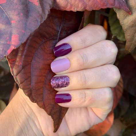 Street Nails, Color Street Nails, Plum Color, Color Street, Nail Ideas, Plum, Hair Makeup, My Favorite, Nail Art