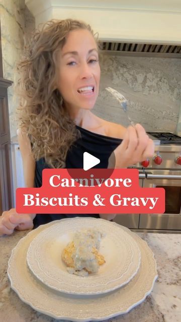 Maria Emmerich on Instagram: "Hey Carnivores! Sure, all you need is meat BUT sometimes it’s fun to enjoy a special meal like my Carnivore Biscuits and Gravy!   Tag a friend who would love this recipe 🙌🙌🙌   Happy Friday my beautiful friends ❤️ I hope you have this for brunch this weekend ❤️❤️❤️   #mariaemmerichrecipe @carnivoremaria" Carnivore Biscuits And Gravy, Carnivore Sausage Gravy, Maria Emmerich Carnivore Recipes, Cheap Carnivore Meals, Carnivore Biscuits, Carnivore Gravy, Carnivore Breakfast, Lion Diet, Cheap Breakfast