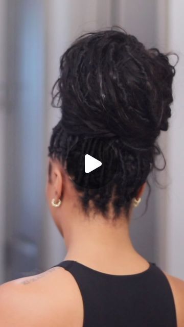 Crochet Locs Updo Hairstyles, Crochet Hair Wedding Styles, How To Style Boho Locs, Crochet Braid Updo Hairstyles, How To Wash Extensions Hair, Boho Locs With Human Hair, Human Hair Twists, Crochet Locs Hairstyles For Women, Boho Loc Extensions