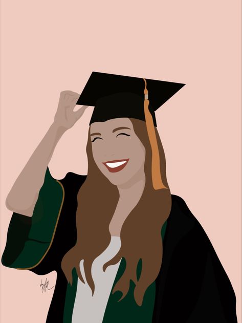 One very special moment, illustrated. #digitalillustration #digitalillustrator #digitalportraits #digitalportrait #portraits #illustration #graduation #graduationpictures #graduationportraits #graduate #vectorportrait #veectorportraits #vectorillustration Graduation Drawing Ideas, Graduation Drawing, Passive Income, Drawing Ideas, Illustration Design, Digital Marketing, Drawings, Design