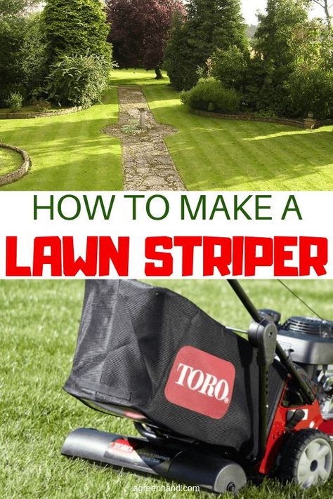 Lawn Striping Kit Diy, Diy Lawn Striper, Lawn Striping Kits, Lawn Striping, Pergola Pictures, Lawn Care Business, Diy Lawn, Lawn Tools, Lawn Care Tips