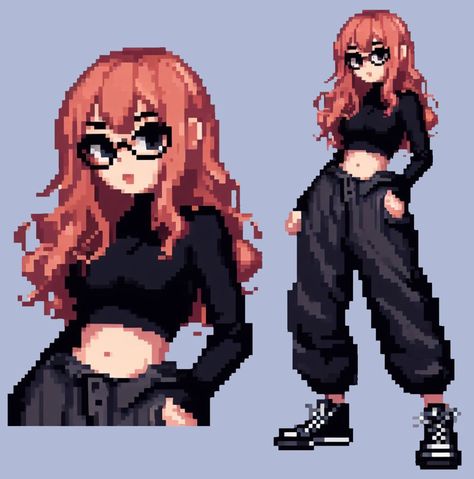 I hope I helped<3 @kullaniciadimibulamadim You can write your requests in the comments! Thank you for writing! ⋆｡⋆୨୧˚₊˚ 🐇 Cute Pixel Art Character, Pixel Art Inspo Easy, Pixel Character Base, Pixel Art Body Base, Female Pixel Art, 2d Pixel Character, Pixel Art Clothes, Pixel Art Reference, Pixel Art Hair