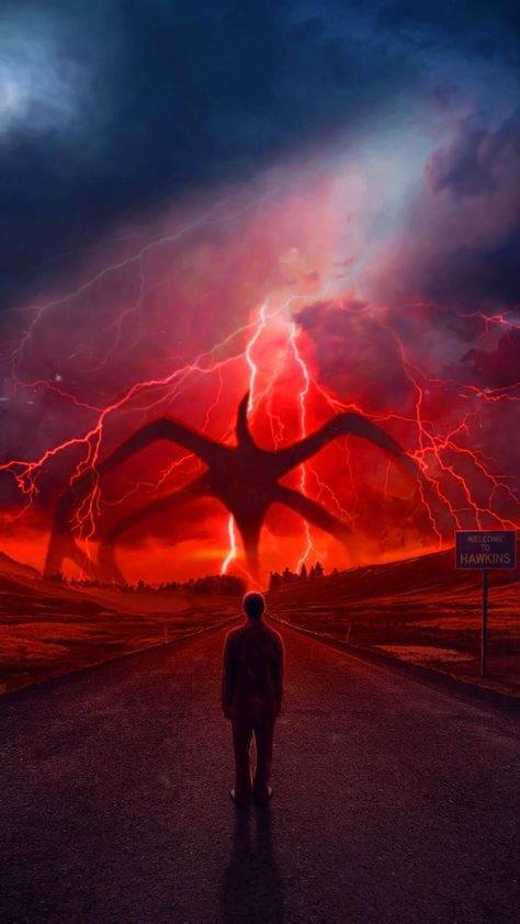 Stranger Things Wallpaper Explore more American, Drama, Duffer Brothers, Fiction Horror, Netflix wallpaper. https://www.whatspaper.com/stranger-things-wallpaper-7/ Stranger Things Creature, Stranger Things Monster, Movie Background, Demogorgon Stranger Things, Stranger Things Halloween, Mind Flayer, Stranger Things Poster, Computer Wallpaper Desktop Wallpapers, Stranger Things 2