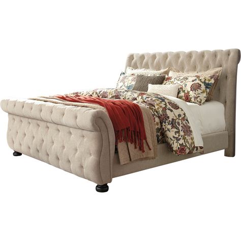 4260 Beds With Footboard, Upholstered Bed With Footboard, Bed With Footboard, Upholstered Sleigh Bed, Pb Cups, King Upholstered Bed, Neutral Fabric, Queen Upholstered Bed, Beds And Headboards