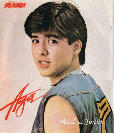 90s Philippines, Aga Muhlach, 90s Heartthrobs, Filipino Celebrities, Asian Photo, Japanese Boyfriend, Men 90s, Beautiful Profile, Pop Culture Fashion