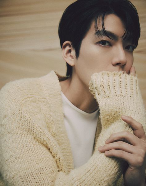 Kim Woo Bin Chats About The Message Of “Black Knight,” Feeling Grateful For His Health And Career, And More | Soompi Kim Woo Bin Photoshoot, Korean Actors Men, Actors Men, Feeling Grateful, Song Seung Heon, Picture Comments, Kim Sang, Black Knight, Woo Bin