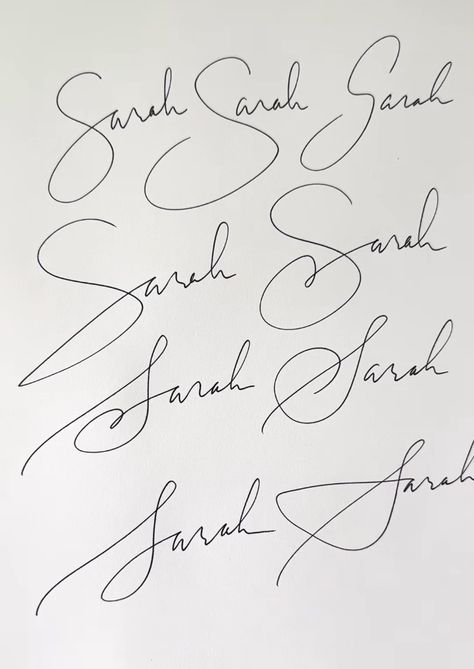 Sarah Calligraphy Name, Signature Ideas For S Names, Nicole Signature Ideas, Signature Ideas With Letter S, S Name Signature, Simple Signature Ideas, Cursive Writing Practice Sheets, Alphabet Tattoo Designs, Pretty Handwriting