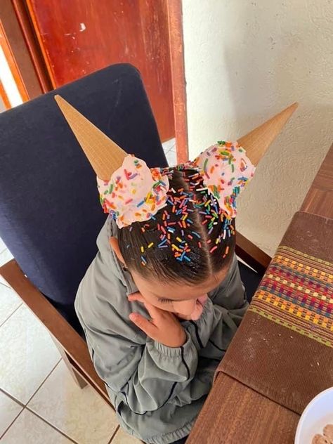 Crazy Hair For Kids, Wacky Hair Days, Crazy Hair Day, Wacky Hair, Crazy Hair Day At School, Easter Hair Bow, Line Of Credit, Hairstyles For Kids