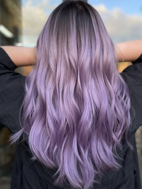 Lavender Hair Color Ideas, Colourful Hair, Beautiful Hairstyle, Lavender Hair, Extensions Hair, Bold And Beautiful, Purple Hair, Hair Color Ideas, Hair Extension