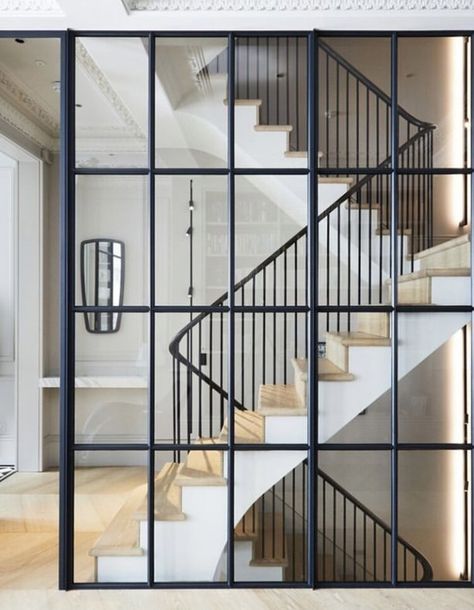 10 INTERIOR DESIGN TRENDS I AM LOVING! — Soheila 2022 Interior Design Trends, Arch Entrance, Crittall Doors, Moody Rooms, Farmhouse Stairs, Herringbone Flooring, Staircase Designs, Colour Trend, Escalier Design