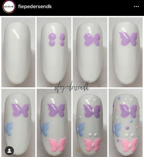 Trendy 2023 Nails, Trendy Spring Nails 2023, Nails Art Easy, Nailart Tutorial, Kutek Disney, Nails Art Designs, Art Deco Nails, Rose Nail Art, Nail Drawing