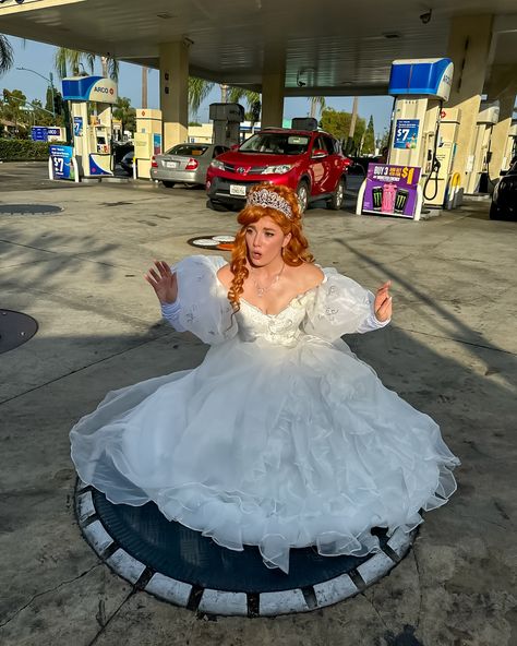 Ever Ever After! ✨🤍✨ I had a great time at D23 debuting my brand new Giselle cosplay! It was so nice to see friends old and new! I think I might just have to recreate all of Giselle’s dresses now! Which one should I do next? 💕 📸: @critiquegeek @caoimhe @reddd.sonja Giselle Enchanted Cosplay, Ever After Halloween Costume, Giselle Halloween Costume, Giselle Enchanted Costume, Giselle Cosplay, Giselle Costume, Disney Princess Giselle, Giselle Enchanted, Halloween Fits