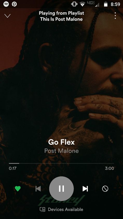 Go Flex Post Malone, Post Malone Go Flex, Post Malone, Incoming Call, Incoming Call Screenshot, Music