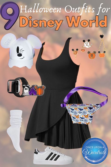 🎃 Planning a trip to Disney this fall? Check out these 9 Halloween outfit ideas perfect for Disney World and Disneyland! From fall outfits for Disney to matching Halloween outfit ideas for best friends, we've got you covered. Embrace the Disney Halloween aesthetic with looks that are both stylish and spooktacular. Whether you're heading to Mickey's Not-So-Scary Halloween Party or just want to be in the spirit, these Disney Halloween outfit ideas will are perfect! #FallOutfitsForDisney Disney Halloween Aesthetic, Outfits For Disney, Halloween At Disney, Disneyland Halloween Party, Ideas For Best Friends, Halloween Outfit Ideas, Disney World Halloween, Mickey Halloween Party, Disney Themed Outfits