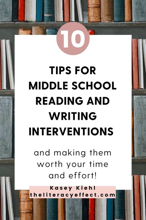 Reading Intervention For High School, Middle School Reading Intervention Classroom, Tutoring Middle School, Middle School Reading Intervention Activities, Tier 2 Interventions Reading Middle School, Rti Interventions Middle School, Ela Intervention Middle School, Literacy Intervention Middle School, Secondary Reading Intervention