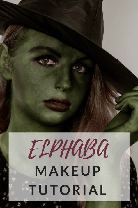 Green Witch Makeup Halloween, Green Witch Makeup, Wicked Witch Makeup, Elphaba Makeup, Witch Makeup Halloween, Wicked Makeup, Halloween Makeup Sfx, Scarecrow Makeup, Makeup Clown