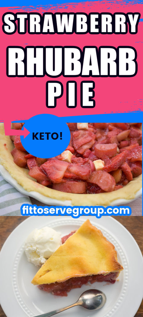 Keto Strawberry Rhubarb Pie, Gluten-Free Keto Rubarbe Strawberry Crisp, Keto Strawberry Rhubarb Crisp, Keto Strawberry Rhubarb Recipes, Keto Rhubarb Recipes, Rhubarb Keto, Keto Strawberry Pie, Rhubarb Ideas, Keto Rhubarb, Keto Crust