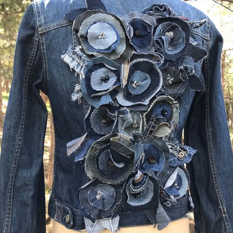 This Womens Jackets & Coats item by FloraFrockandFauna has 18 favorites from Etsy shoppers. Ships from Evergreen, CO. Listed on May 22, 2024 Jacket Stitching, Sashiko Jacket, Womens Jean Jacket, Jean Jacket Styles, Upcycled Denim Jacket, Urban Cowgirl, Cowgirl Jeans, Art Hippie, Denim Art