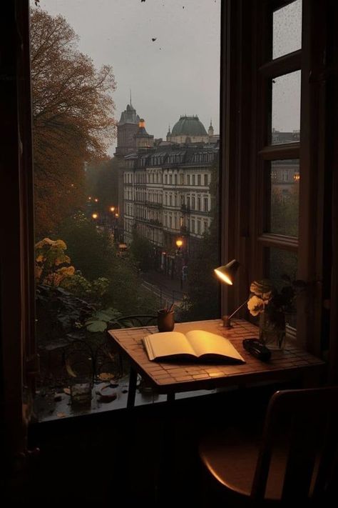 Dark Academia Aesthetic | Facebook Window With A View, Dark Acadamia, Aesthetic Dark Academia, Dark Autumn, Dark Academia Aesthetic, Academia Aesthetic, Autumn Vibes, Autumn Aesthetic, 2024 Vision Board