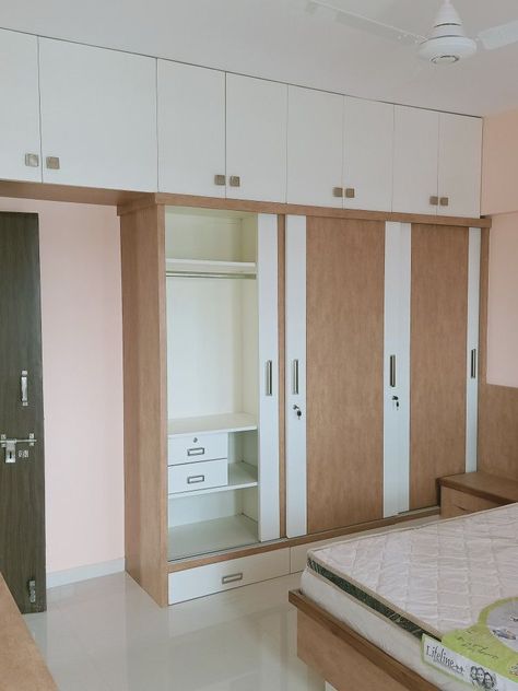 Modern & Master Wooden Wardrobe Designs In 2023 | Get Trending Ideas | Home Decoration | Ideas Cream Color Wardrobe Design, Full Wall Wardrobe Design, Wooden Closet Ideas, Wooden Wardrobe Designs, Wooden Cupboard Design, Wooden Wardrobe Design, Wardrobe Design Modern, Bedroom Wardrobe Design, Wardrobe Interior