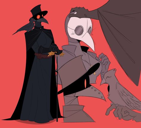 Black Plague Doctor, Plague Doctor Costume, Crow Mask, Plague Mask, Plague Doctor Mask, Doctor Mask, Mask Drawing, Plague Doctor, Cute Comics