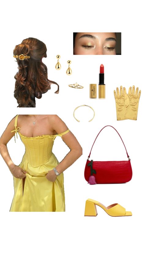 Princess Belle | Halloween 2024 Princess Belle Costume, Belle Makeup, Belle Halloween, Belle Outfit, Halloween Costumes Diy Couples, Beauty And The Beast Costume, Beast Costume, Princess Halloween Costume, Belle Costume