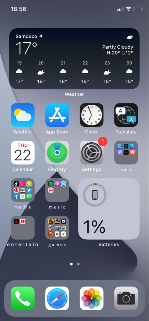 Iphone Basic Home Screen, Home Screen Layout Iphone Basic, Basic Home Screen Layout, Basic Iphone Homescreen, Ios 16 Home Screen Ideas Simple, Basic Homescreen Layout, Basic Homescreen, Iphone Layout Homescreen Ideas Simple, Homescreen Layout Iphone Simple