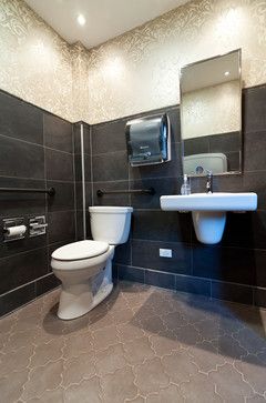 Office Bathroom Design, Commercial Bathroom Ideas, Commercial Bathroom Designs, Ada Restroom, Ada Sink, Bathroom Layout Ideas, Accessible Bathroom Design, Commercial Bathroom, Ada Bathroom