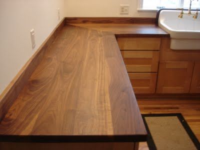 Wood Countertops - SpragueWoodworking.com Solid Wood Countertops, Replacing Kitchen Countertops, Kitchen Countertop Decor, Kitchen Counter Top, Kitchen Countertop Options, Kitchen Remodel Countertops, Diy Kitchen Countertops, Outdoor Kitchen Countertops, Kitchen Countertop Materials