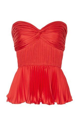 Pleated Bustier, Satin Bustier, Trendy Hoodies, Looks Chic, Stage Outfits, Global Fashion, Moda Operandi, Fashion Collection, Fashion Inspo Outfits