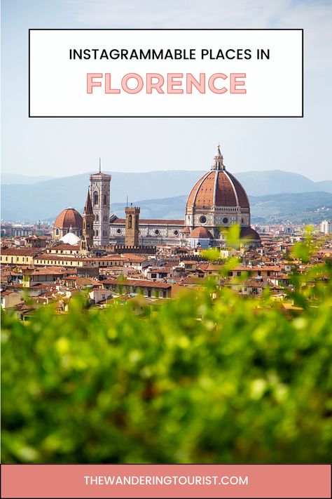 The city of Florence is bound to find its way onto your Italian itinerary. Known for its culture, art, and architecture, Florence has plenty of Instagrammable spots! 📸✨ If your time in Florence is limited, plan ahead to make the most of it. We've discovered some incredible spots and want to help you do the same. Our guide will help you navigate the city streets to find the top Instagrammable spots in Florence for those iconic shots. 🏛️🌟

#FlorenceItinerary #TravelGuide #ItalyTravel Pictures In Florence, Florence Instagram Spots, Italian Itinerary, Florence Italy Museums, Florence Instagram, Florence Italy Art Museum, Mexico Itinerary, Italian Vacation, Instagrammable Places