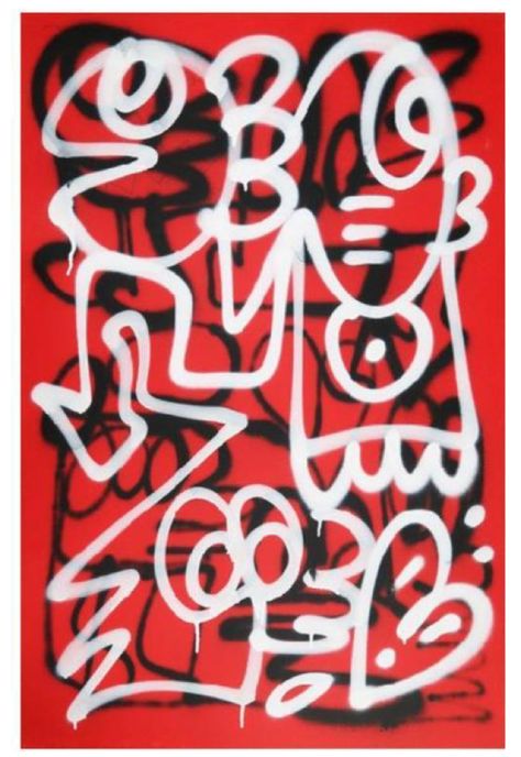 Spray Paint Doodles, Joyce Pensato, Paint Doodles, Spray Paint On Canvas, Spray Paint, Drawing Sketches, Doodles, Spray, Neon Signs