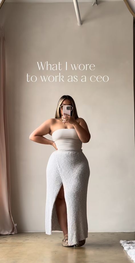 Curvy Luxury Outfit, Pool Day Outfit Plus Size, Thick Aesthetic Outfits, Curvy Casual Outfits Summer Plus Size, Coquette Fashion Plus Size, Tall And Curvy Outfits, Short Thick Body Outfits, Curvy Club Outfits, Modest Club Outfits