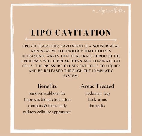 Lipo Cavitation Benefits, Body Contouring Non Surgical, Body Sculpting Name Ideas, Lipo Cavitation Before And After, Laser Lipo Benefits, Ultrasonic Cavitation Benefits, Body Contouring Studio Ideas, Body Contouring Spa Room Ideas, Cavitation Room Ideas