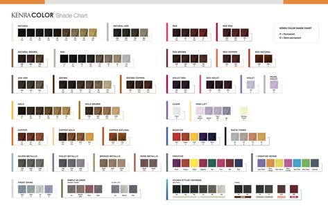 Kenra Color Chart, Kenra Color Formulas, Kenra Hair Color, Hair Color Swatches, Kenra Color, Going Grey, Hair Color Formulas, Hair Color Chart, Hair Color Auburn