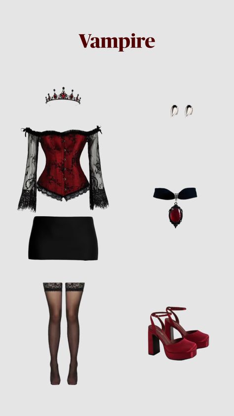 Vampire Outfit Female, Modern Vampire Outfit, Vampire Outfit Ideas, Vampire Outfits, Vampire Outfit, Desired Wardrobe, Modern Vampires, Outfit Female, Vampire Clothes