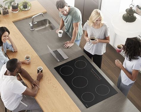 Fast and stylish cooking with Induction Cooktop, with 5 Burners Desktop Built-in Electric Cooktop, 7400W 240V Induction Stovetop 9 Power Levels Sensor Touch Control Child Safety Lock 1-99 Minutes Timer

#cooking #induction #kitchenmusthave #kitchendesign #10minuterecipe Induction Cooktop With Downdraft, Cabinets To Ceiling, Cook Top Stove, Induction Stove Top, Kitchen Designer, Electric Cooktop, Electric Stove, Level Sensor, Induction Cooktop