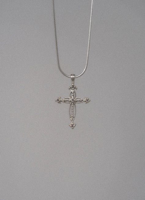 Sterling Silver Artifact Cross Limited Quantity Available 925 Sterling Silver 18" Chain and Pendant   *Different chain length may be available upon request Cheap Sterling Silver Cross Charm Necklaces, Cheap Metal Chain Necklace With Cross Pendant, Silver Cross Necklace Womens, Cheap Silver Cross Charm Necklaces, Thirteen Movie Cross Necklace, Cheap Silver Cross Pendant Charm Necklace, Grey Cross Necklace, Cross Jewelry Necklace Silver, Silver Cross Necklace Aesthetic