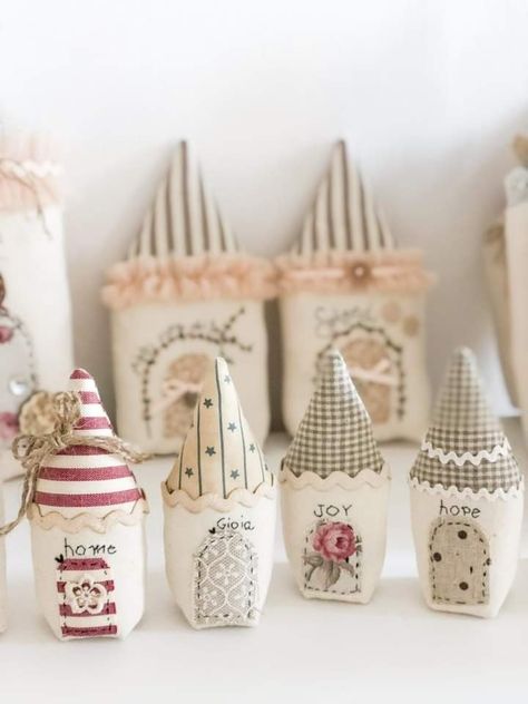 Fabric christmas ornaments