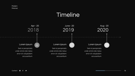 Simple Design Portfolio, Minimalistic Infographic, Timeline Design Layout, Timeline Visualization, Monochrome Infographic, Ui Design Principles, Pitch Deck Template, Creative Calendar, Data Visualization Design