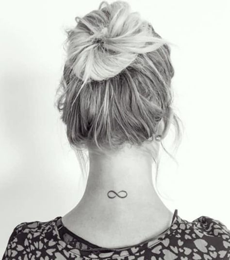 160+ Infinity Tattoo With Names, Dates, Symbols And More (For Women) Infinity Neck Tattoo, Infinity Tattoo Placement, Infinity Tattoo Placement Ideas, Infinity Tattoos For Women, Infinity Tattoo With Names, Infinity Tat, Ankle Tats, Mother Daughter Infinity Tattoos, Infinity Name Tattoo