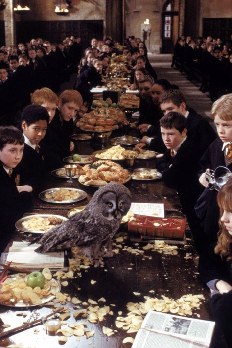 Pin for Later: You Can Eat Breakfast at Hogwarts, So Everything Is Beautiful and Nothing Hurts A Group, Hogwarts, Harry Potter, On Twitter, Twitter