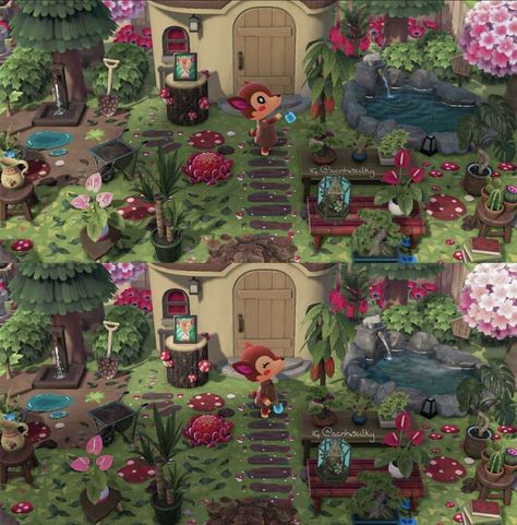 Cottage Core Animal Crossing, Fairy Island, Cottagecore Animal Crossing, Nintendo Switch Animal Crossing, Dream Code, Acnh Cottagecore, Animal Crossing Guide, Animal Crossing Wild World, Island Theme