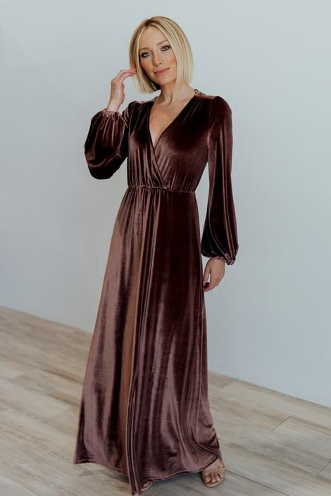 Sadie Dusty Plum Velvet Maxi Dress Plum Velvet, Velvet Wrap Dress, Baltic Born, Velvet Maxi, Velvet Maxi Dress, Nursing Friendly, Dress Dusty, Velvet Material, Dress Measurements