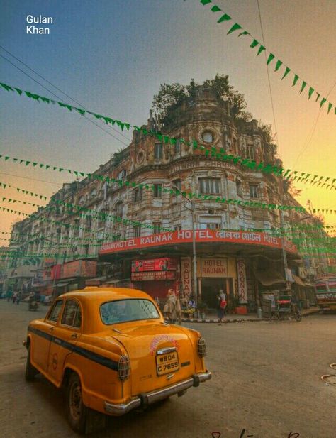 Kolkata West Bengal India West Bengal Aesthetic, Bengal Aesthetic, Namaste India, Amazing India, India Inspired, Beautiful Roads, Miss India, India People, West Bengal