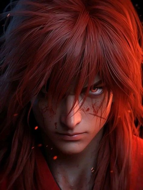 Kenshin Le Vagabond, Kenshin Anime, Illustration Artwork Inspiration, Samurai X, Kenshin Himura, Photo Comic, Pineapple Wallpaper, Scary Wallpaper, Anime Ninja