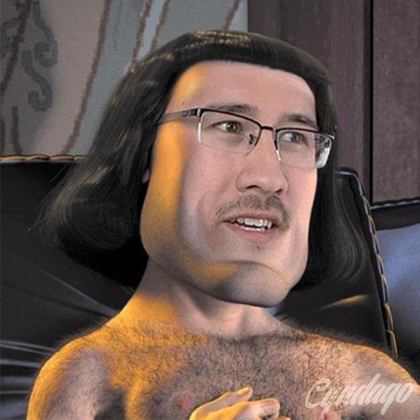 Lord Farquaad / Markiplier E | Know Your Meme Lord Farquaad / Markiplier E refers to a deep fried image of the face YouTube Let’s Player Markiplier photoshopped onto the head of Lord Farquaad from Shrek with the letter “E” in impact font overlaying the image. Later edits posted the face over an image of Mark Zuckerberg’s Congressional Hearings. The character was then edited in several templates referencing the absurdity of modern memes. Read more at KnowYourMeme.com. Markiplier Memes, Inappropriate Memes, Lord Farquaad, Beta Squad, Funny Photoshop, Funny Random, Random People, Meme Lord, Weird Stuff